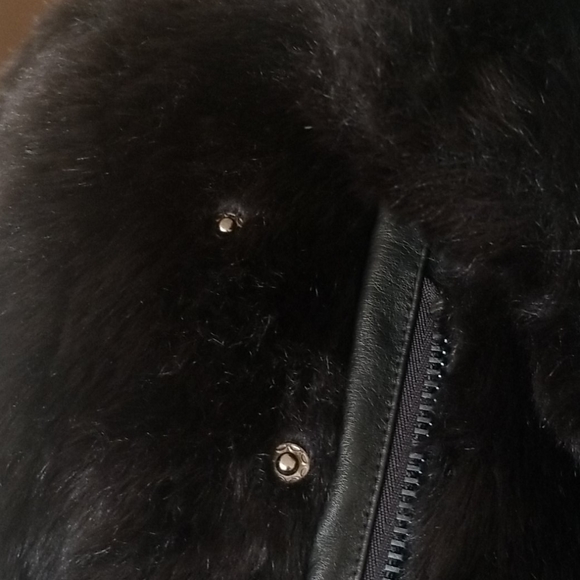 Faux Rabbit Fur Coat - Picture 5 of 8